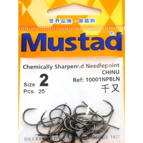 ANZUELOS MUSTAD 10001