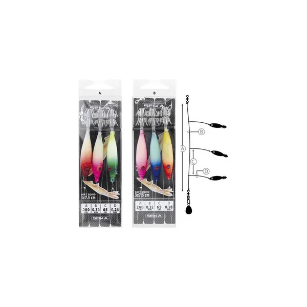 Aparejo Seika Soft Leader Squid Silk