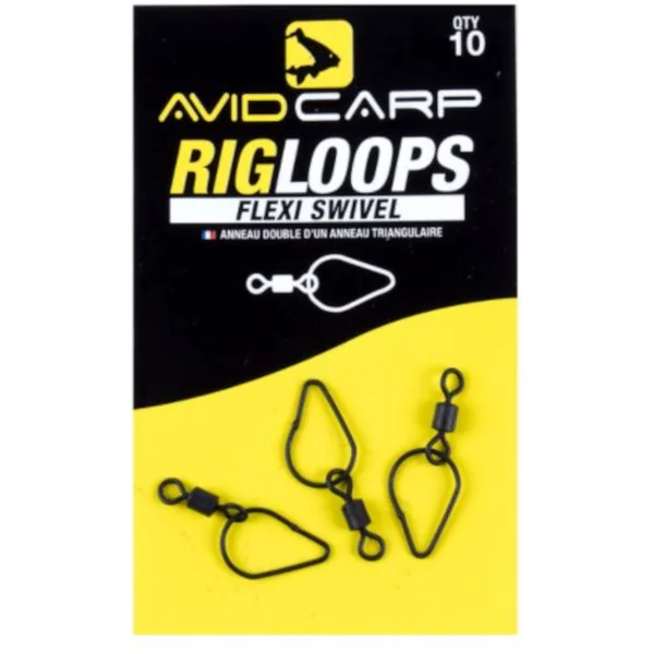 Avid Carp Rig Loops Flexi Swivel