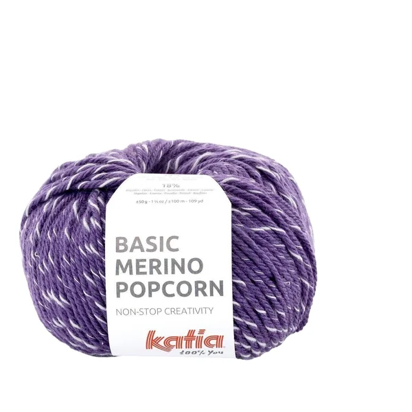 Basic Merino Popcorn de 50 gr - Katia - Imagen 2