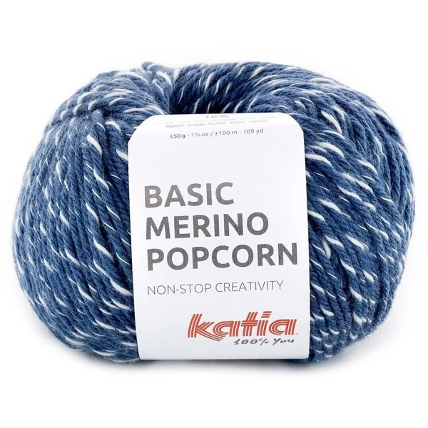 Basic Merino Popcorn de 50 gr - Katia - Imagen 3