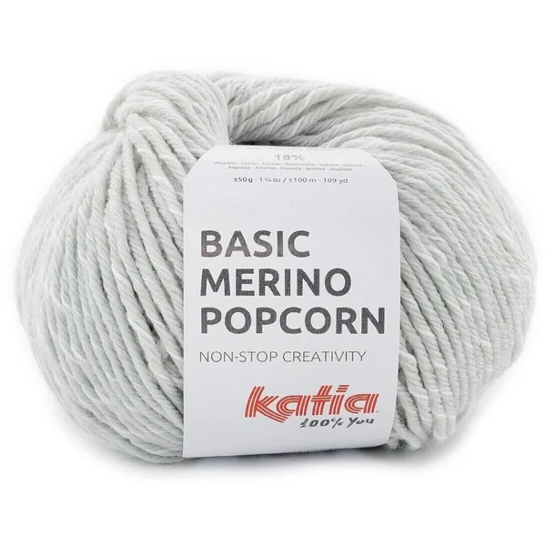 Basic Merino Popcorn de 50 gr - Katia - Imagen 6