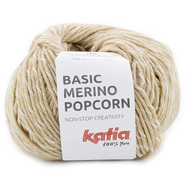 Basic Merino Popcorn de 50 gr - Katia - Imagen 7