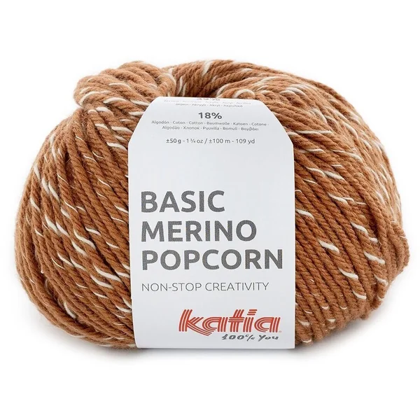 Basic Merino Popcorn de 50 gr - Katia - Imagen 8