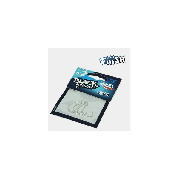 Black Minnow Anzuelo Krog Premium VMC