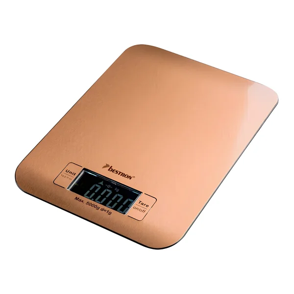Báscula de cocina digital hsta 5 kg Copper - Bestron