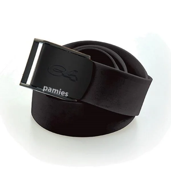 C4 cinturón goma nylon Black