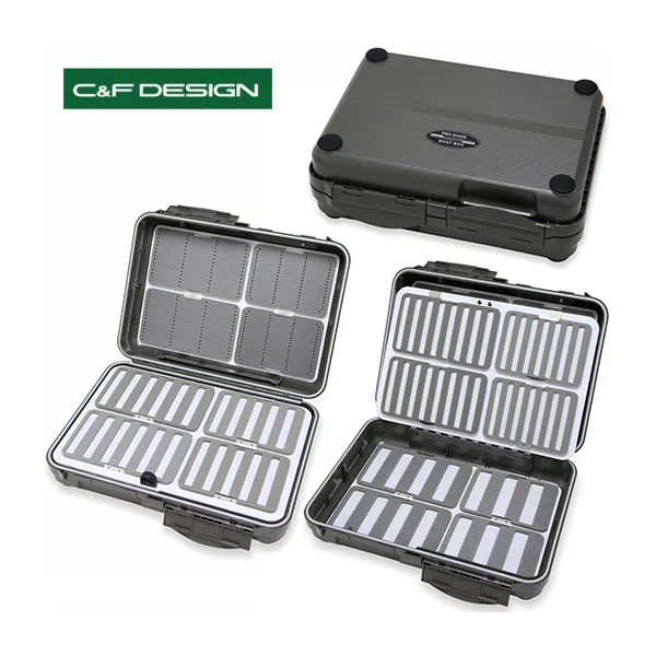 Caja De Mosca C&F Trout Guide Box 16 System Foams