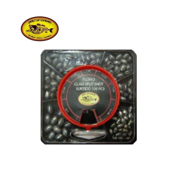 Caja Plomos BBS Clam Split Shot