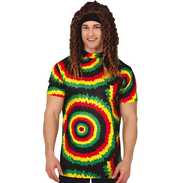 Camiseta de jamaicano estampada