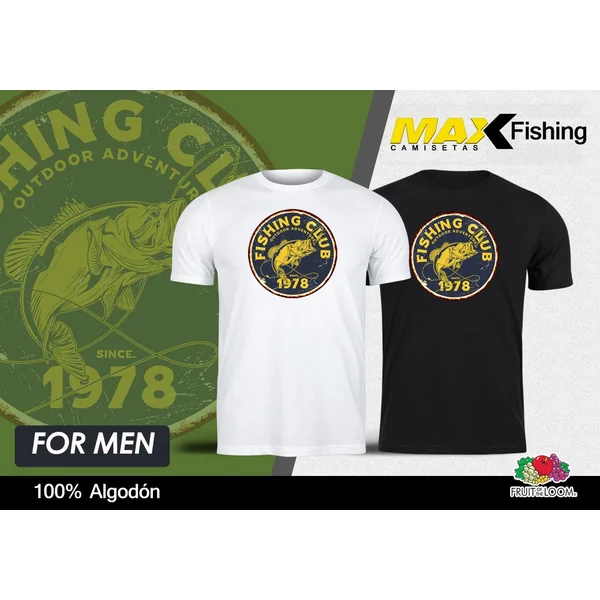 CAMISETA FISHING RETRO