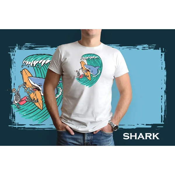 CAMISETA TIBURÓN