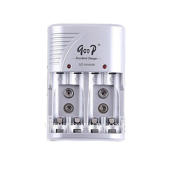 Cargador para pilas Ni-MH AA - AAA - 9V