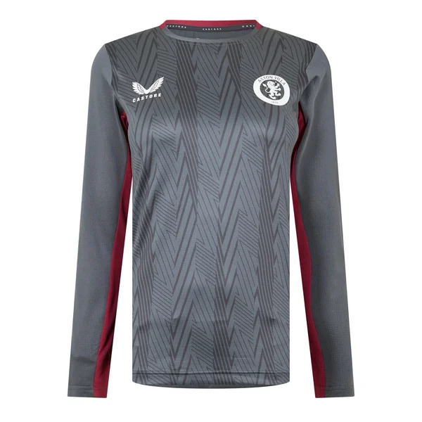 Castore Women's Aston Villa Long Sleeve Licensed T-Shirt