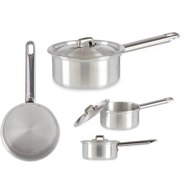 Cazo de 12 cm de aluminio con tapa - Imagen 2