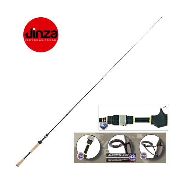 Caña Jinza Black Hawk Casting 701MH CR
