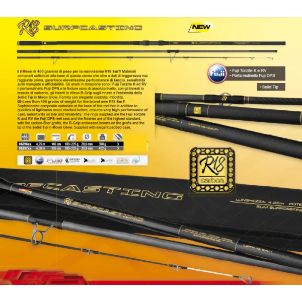 Caña Tubertini R18 SURFCASTING - Imagen 6