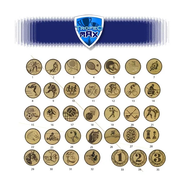 CENTROS DE MEDALLAS 2
