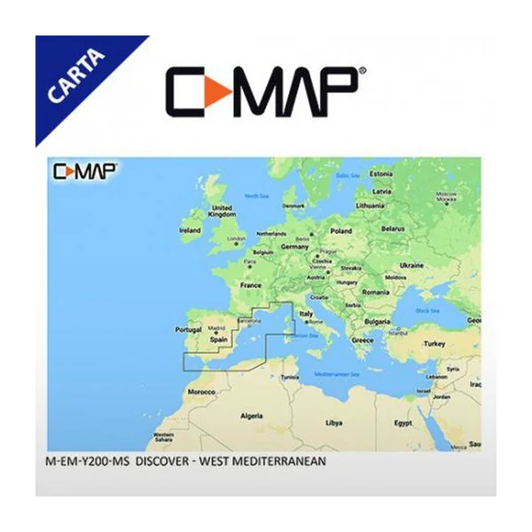C-Map Discover M-EM-Y200-MS West Mediterranean