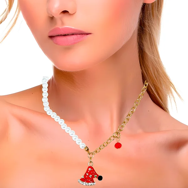 Collar de gorro de Navidad - Imagen 4