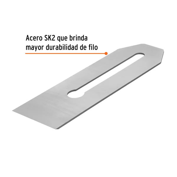 CUCHILLA PARA CEPILLO DE CARPINTERO # 6, TRUPER - Imagen 5