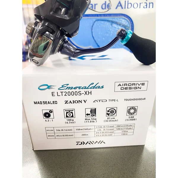 Daiwa Emeraldas E LT2000S-XH - Imagen 2