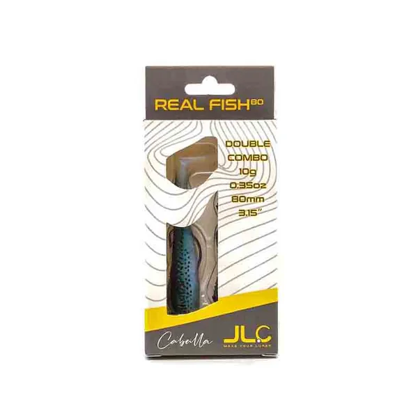 Doble Combo Real Fish JLC 80 mm - Imagen 5