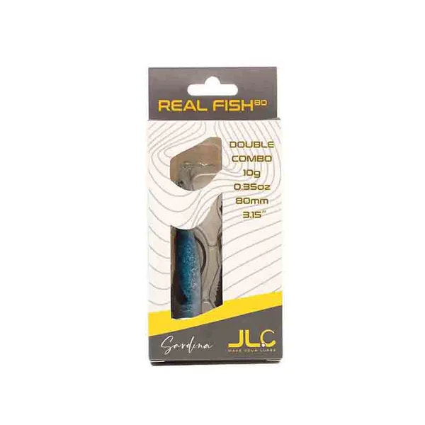 Doble Combo Real Fish JLC 80 mm - Imagen 6