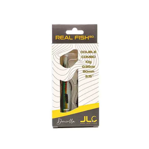 Doble Combo Real Fish JLC 80 mm - Imagen 7