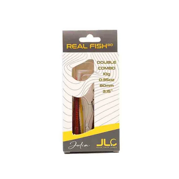 Doble Combo Real Fish JLC 80 mm - Imagen 8