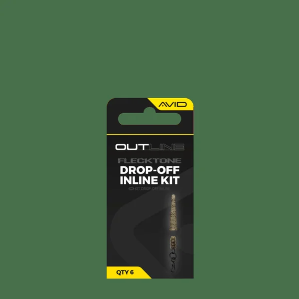 Drop Off Inline Kit Avid Carp Outline FleckTone