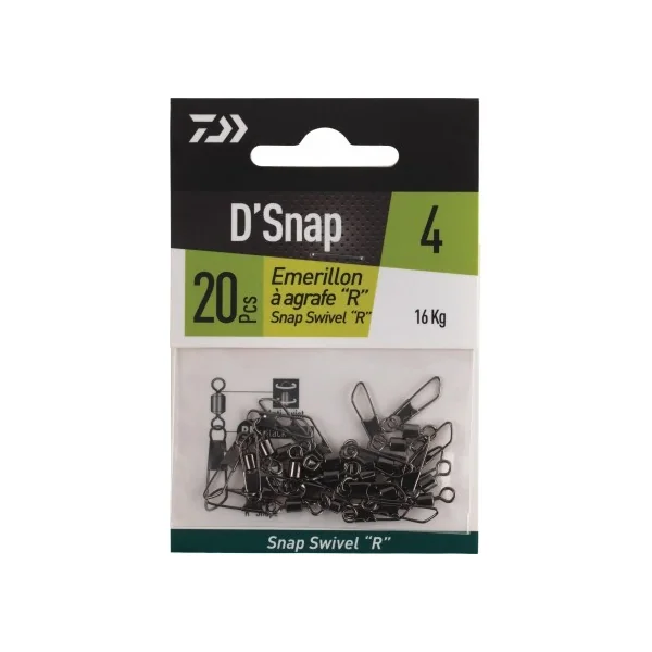 Emerillón con Grapa "R" Daiwa