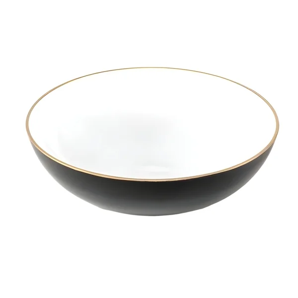 Ensaladera de 30 x 30 x 9 cm blanco