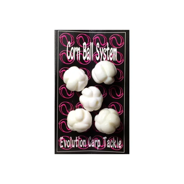 Evolution corn balls blancos 5 pcs