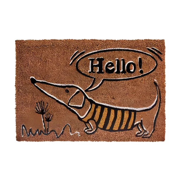 Felpudo con perrito Hello - Giftdecor