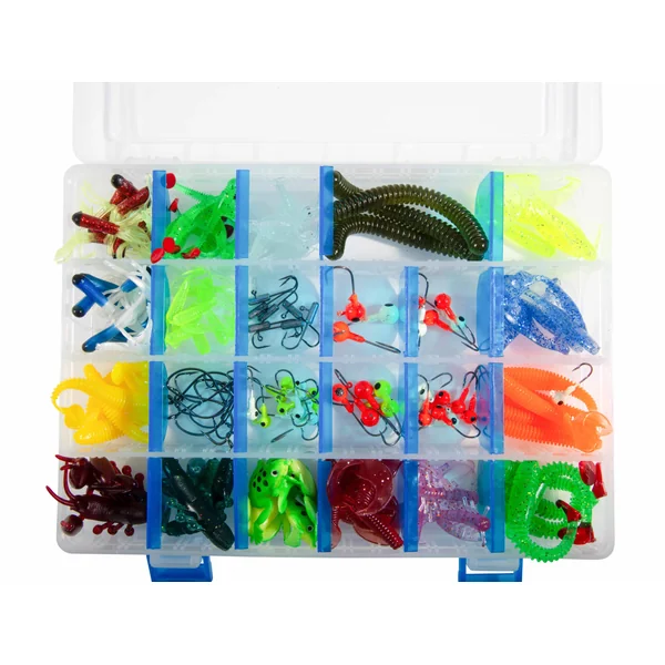 Fish4All Softbait Box (146pcs) - Imagen 8