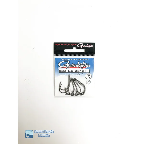 Gamakatsu G-Code LS-3313F Size 1/0 7 pcs