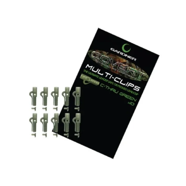 Gardner multi-clips green 10 unds