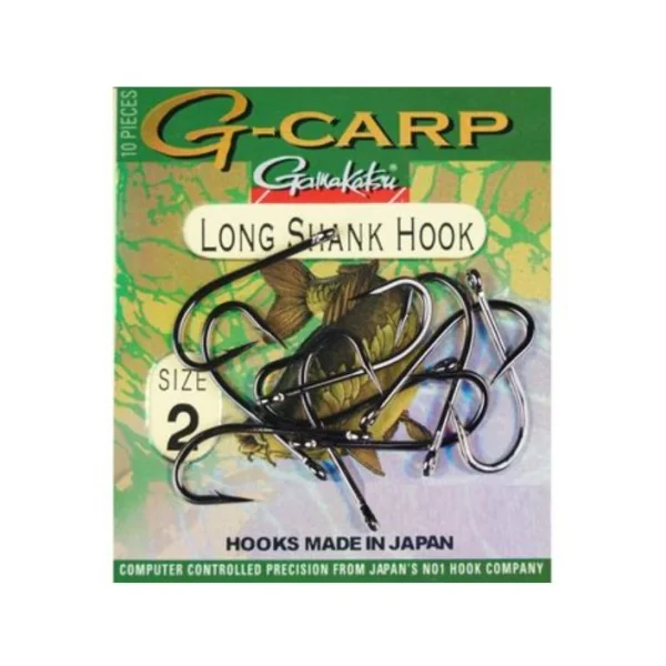 G-carp long shank nº2 10uds