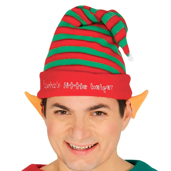 Gorro de elfo a rayas