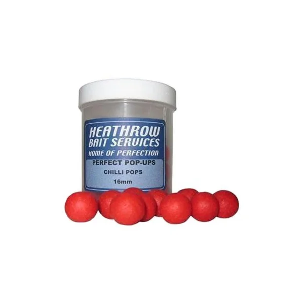 Heathrow bait perfect pop-ups chilli 16mm
