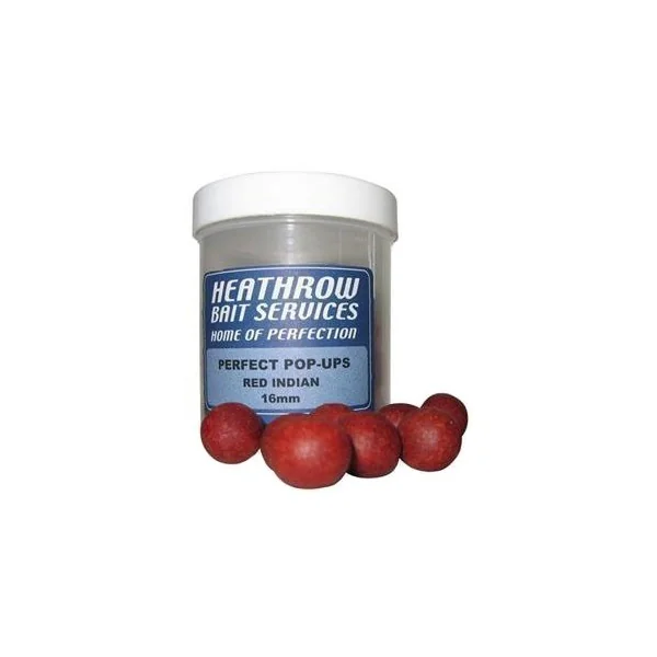 Heathrow bait perfect pop-ups red indian 12mm