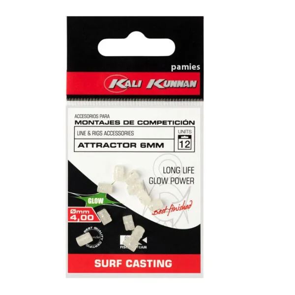 Kali Kunnan Attractor 6mm Glittered Fósfor