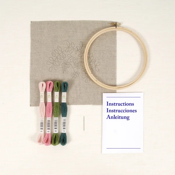 Kit de bordado - Índigo - DMC - Imagen 4