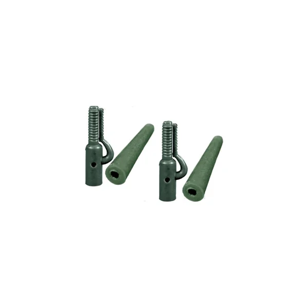 Koi set clips y conos verde 10 sets