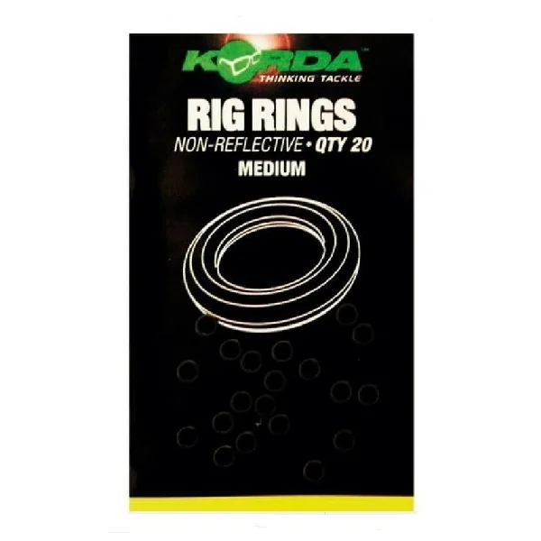 Korda rig rings medium 20uds