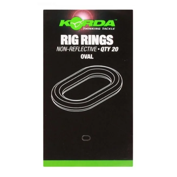 Korda rig rings oval 20uds