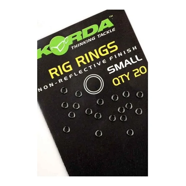 Korda rig rings small 20uds - Imagen 2