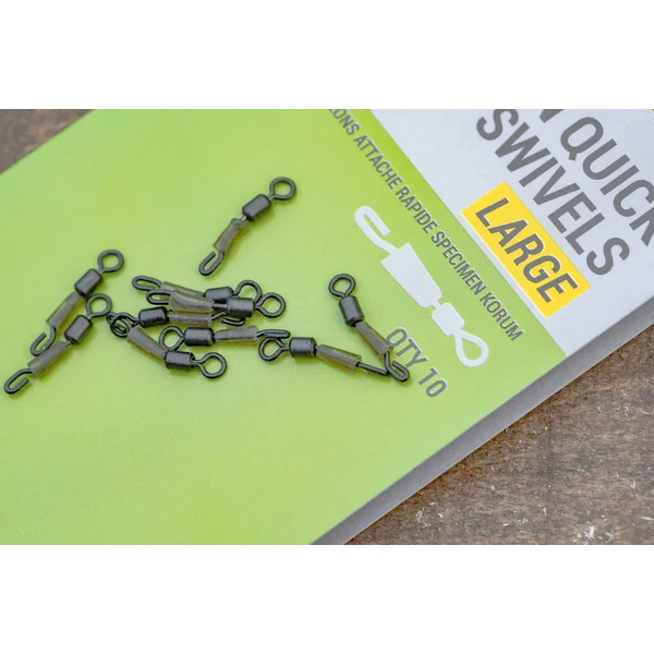 Korum Specimen Quick Snap Swivel L