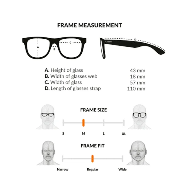 Leech HAWK Black Grey Pro Lens